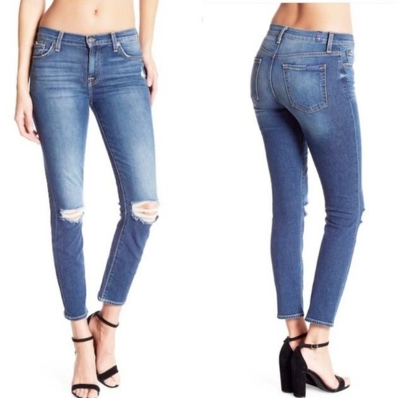 7 For All Mankind Denim - 7 For All Mankind Roxanne Skinny Jeans